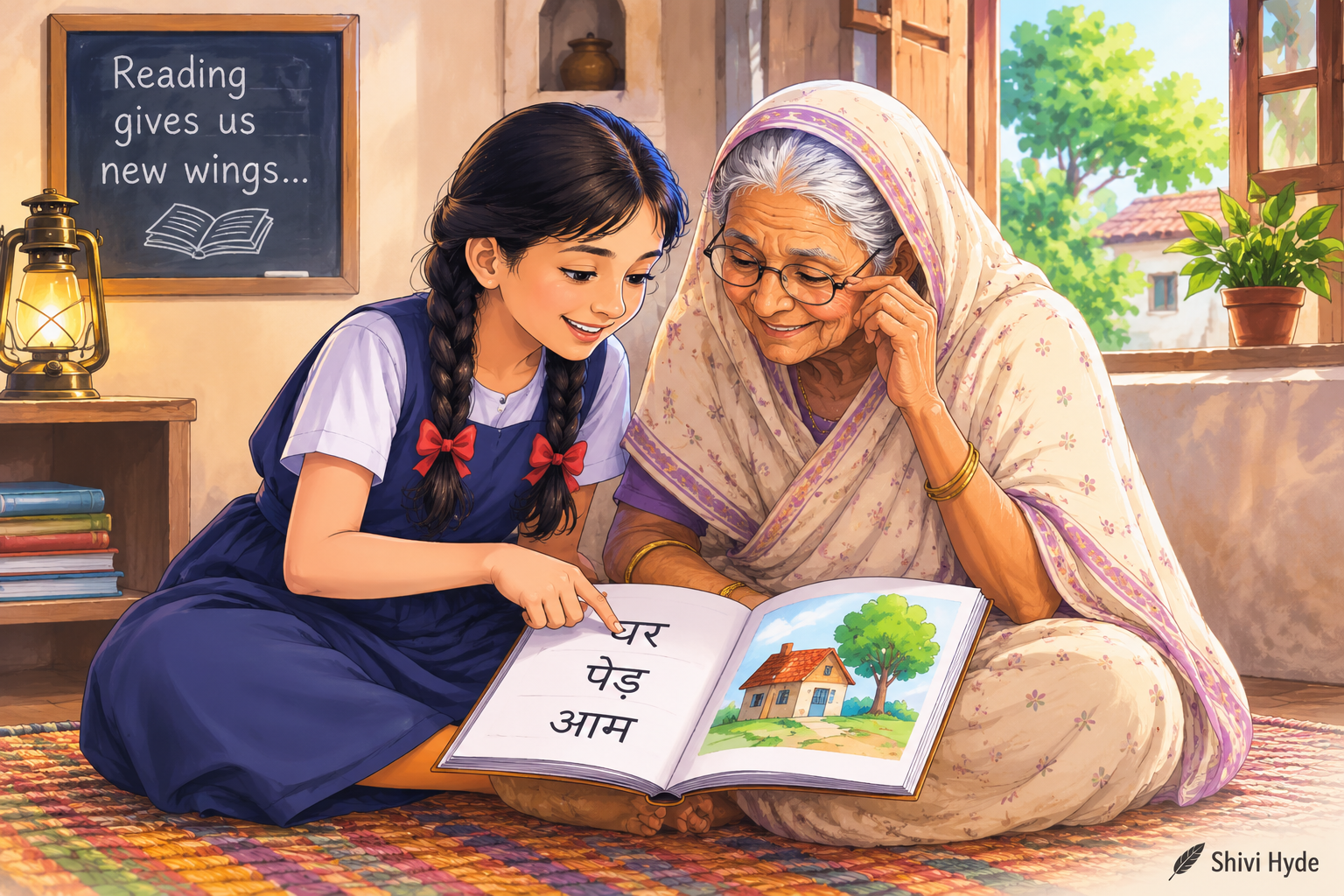 How I Taught My Grandmother to Read